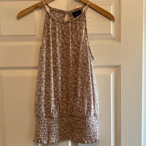 Tank with elastic waist